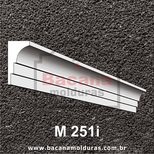 Moldura de Isopor 40x20 M251i