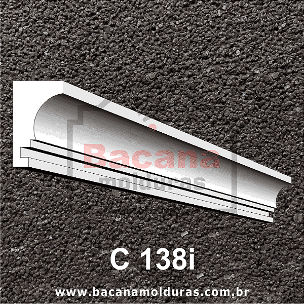 Molduras de Isopor para Capitel 24x14 C138i