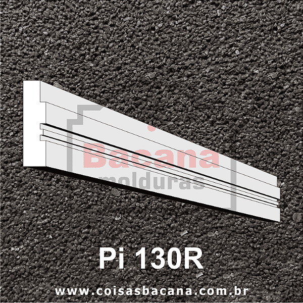 Molduras de Isopor Base para Pilar 30x8 Pi130R