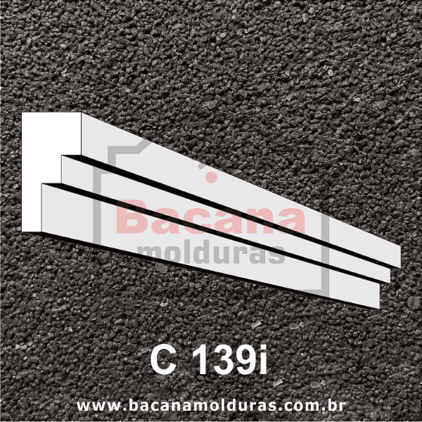 Molduras de Isopor para Capitel 19x9,5 C139i