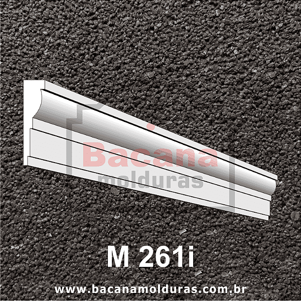 Moldura de Isopor 60x15 M261i