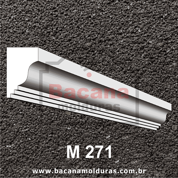 Moldura de Isopor 40x25 M271