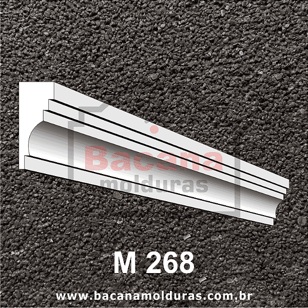 Moldura de Isopor 50x20 M268