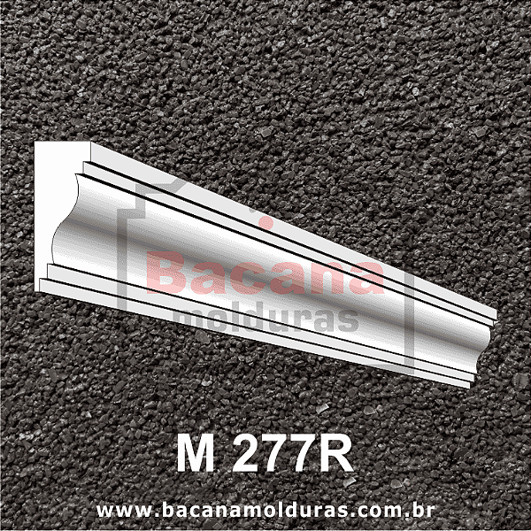 Moldura de Isopor 40x15 M277R