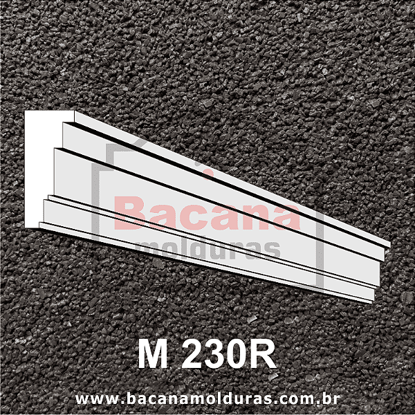 Moldura de Isopor 40x17 M230R