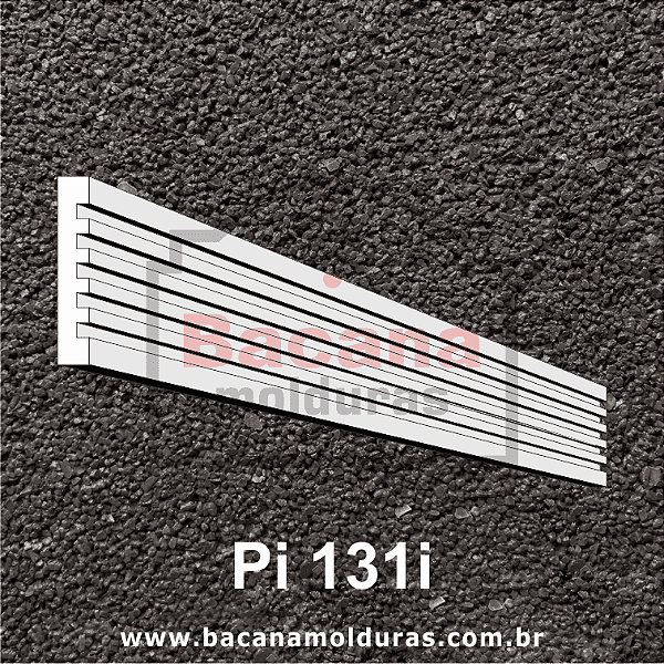 Molduras de Isopor Base para Pilar 30x5 Pi131i