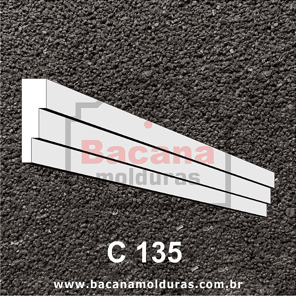 Molduras de Isopor para Capitel 17x5 C135