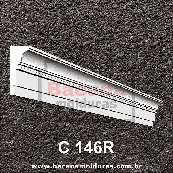 Molduras de Isopor para Capitel 52x22 C146R