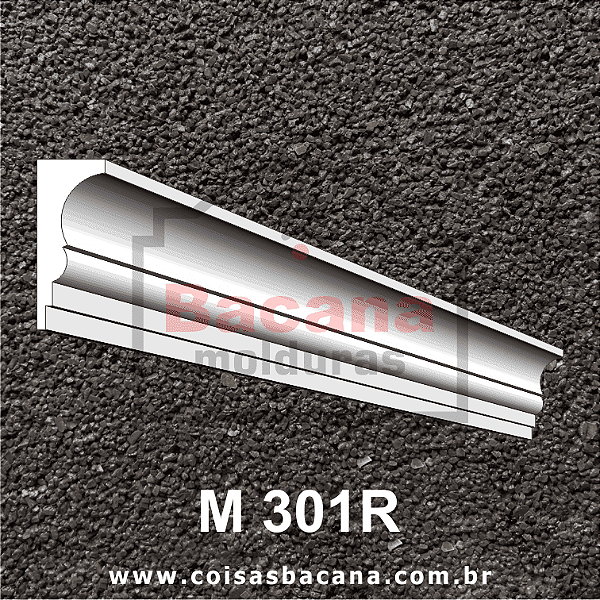 Moldura de Isopor 50x20 M301R
