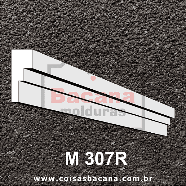 Moldura de Isopor 25x10 M307R