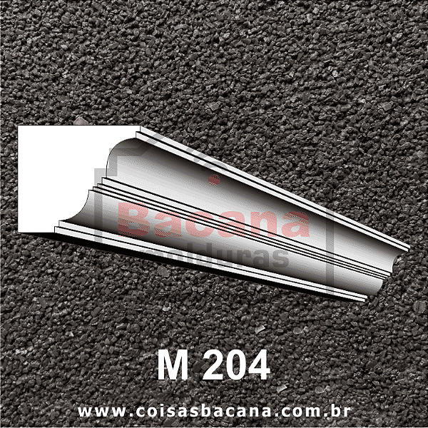 Moldura de Isopor 35x40 M204
