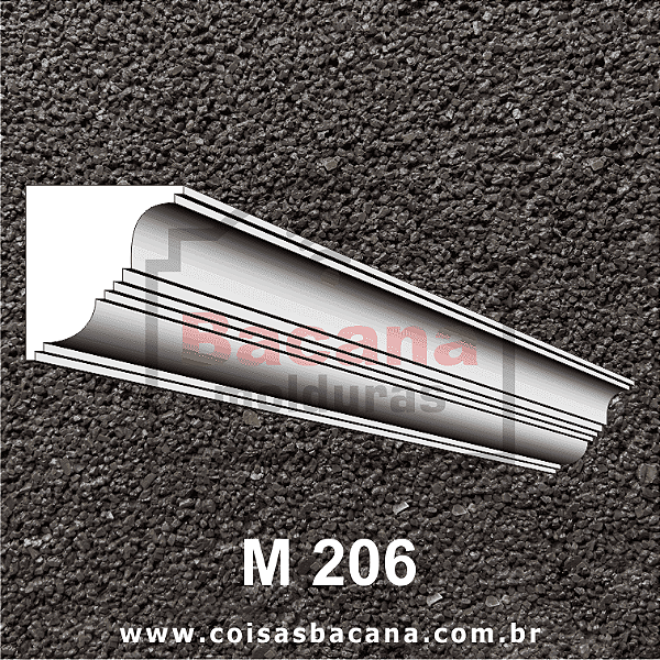 Moldura de Isopor 20x18 M206