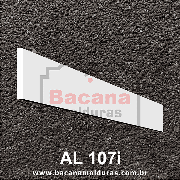 Placa Lisa de isopor eps 50x5 AL107i