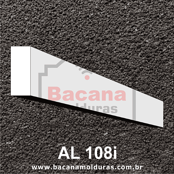 Placa Lisa de isopor EPS 25x10 AL108i