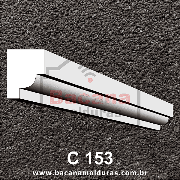 Molduras de Isopor para Capitel 12x9 C153