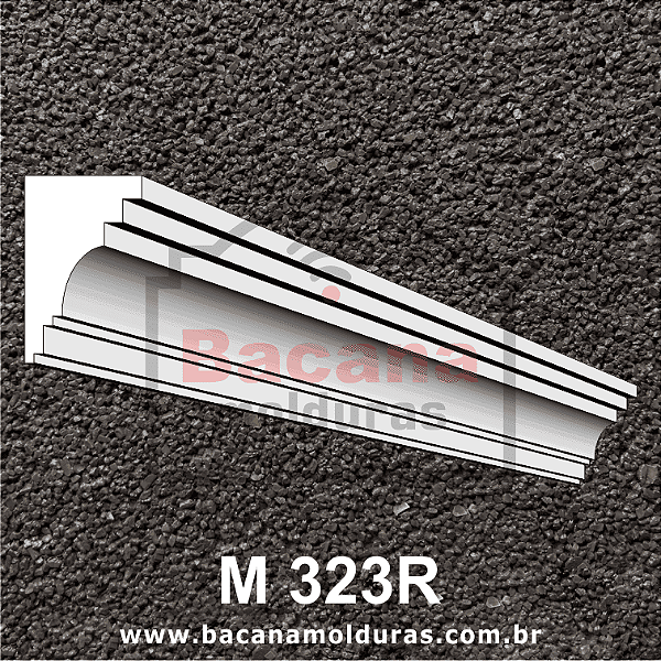 Moldura de Isopor 40x25 M323R