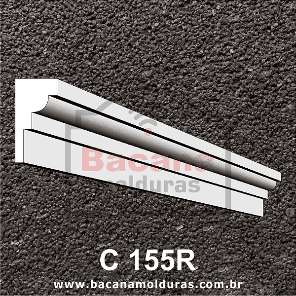 Molduras de Isopor para Capitel 30x15 C155R