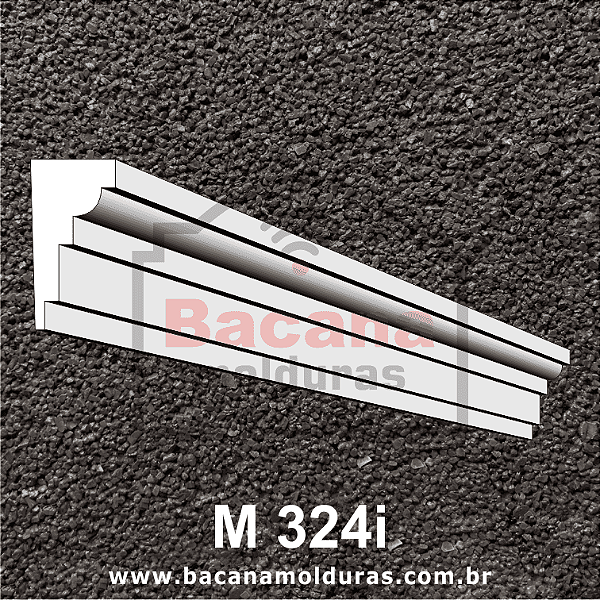 Moldura de Isopor 40x20 M324i