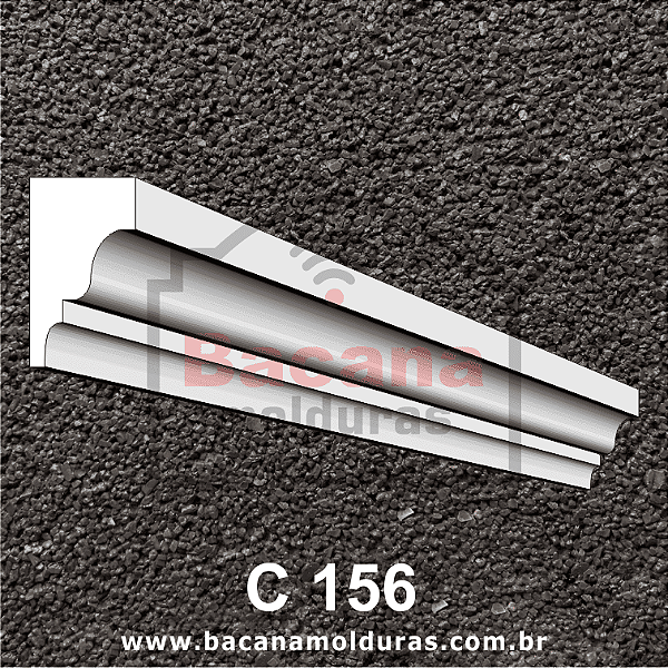 Molduras de Isopor para Capitel 25x14 C156