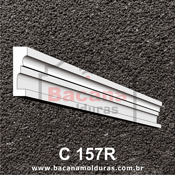 Molduras de Isopor para Capitel 14x4 C157R