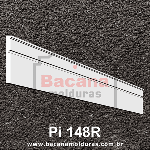Molduras de Isopor para Base Pilar 50x6 Pi148R