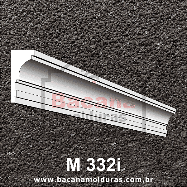 Moldura de Isopor 30x13,33 M332i