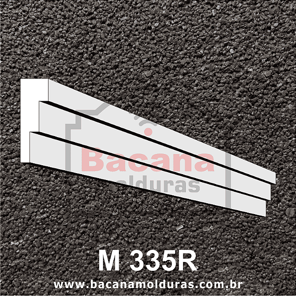 Moldura de Isopor 30x10 M335R