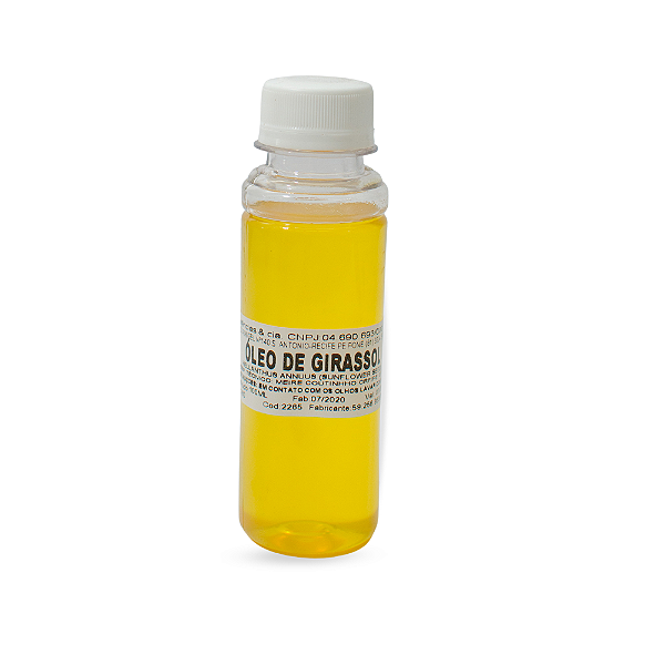 Óleo Vegetal de Girassol - 100 ml