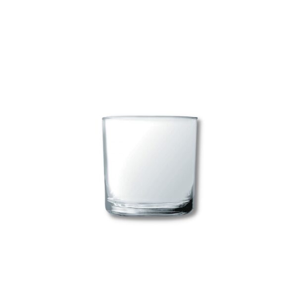 Frasco Copo Vela ( whisky) sem Rosca Transparente-265 ml