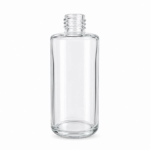 Frasco Em Vidro 275 Rosca 18/415 Transparente 60 ml