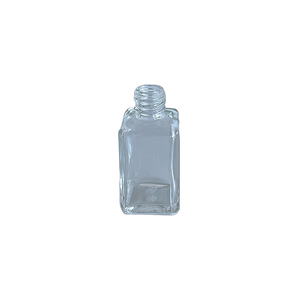 Frasco Em Vidro 104 Rosca 18/415 Transparente - 30 ml