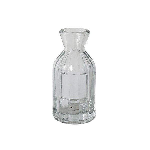 Frasco em Vidro Mini Garrafa Transparente 60ml