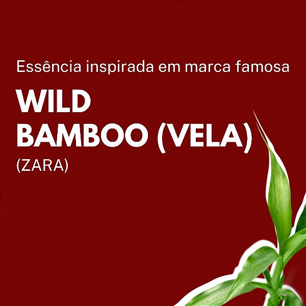 Essência Tipo Wild Bamboo Para Vela