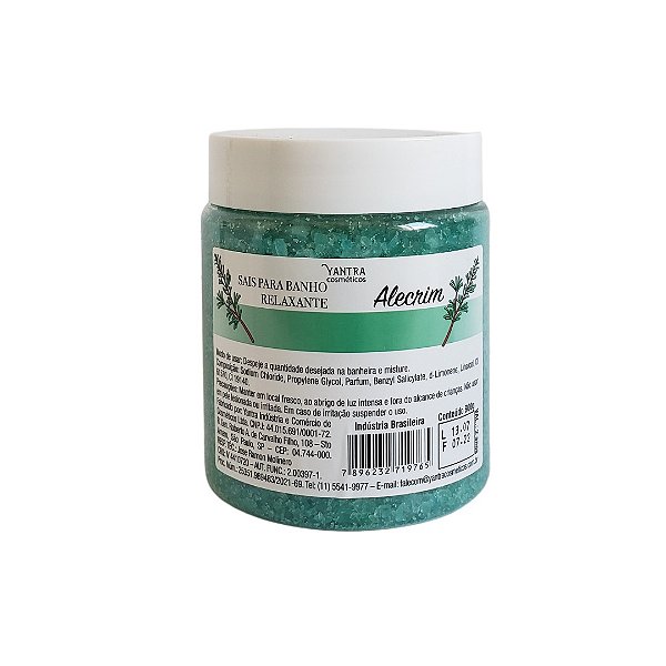 Sais de Banho Relaxante de Alecrim 900g