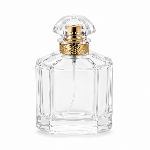 Frasco em Vidro Mon Guerlain Válvula Dourada 50mL