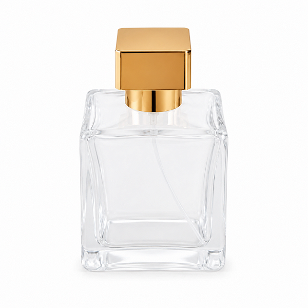 Fresco em Vidro Baccarat Com Válvula Dourada 100mL