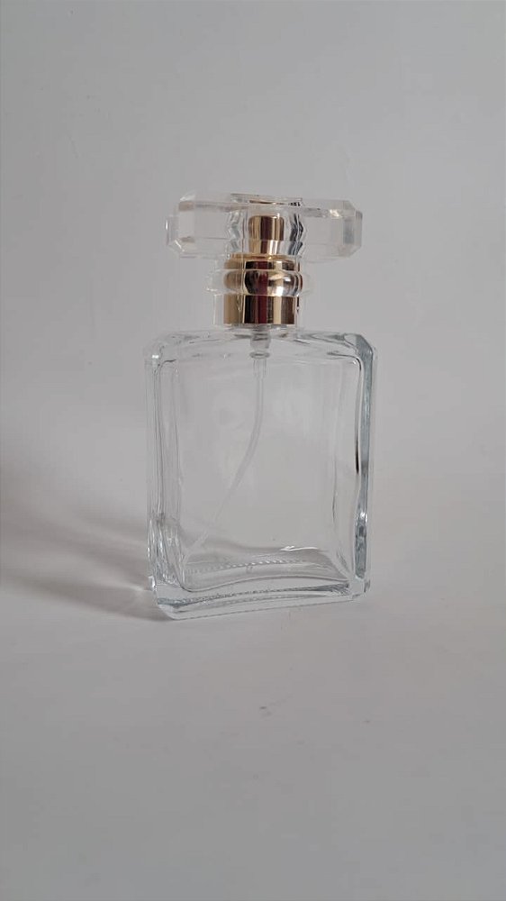 Frasco em Vidro Mademoiselle Com Válvula 50mL