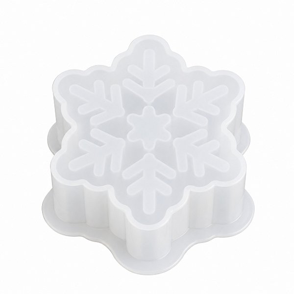 Molde de Silicone Flocos de Neve