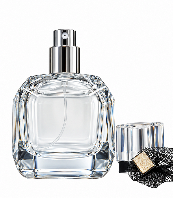 Frasco em Vidro Lady Transparente V. Prata 30mL