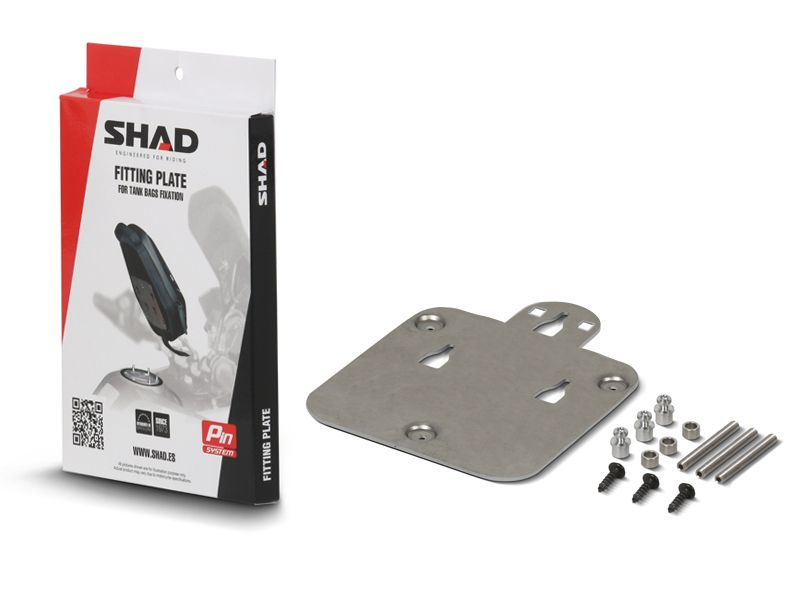 SHAD X016PS SUPORTE BOLSA DE TANQUE PIN SYSTEM PARA KTM DUKE 200 (TODOS ANOS) E 390 (ATÉ 16)