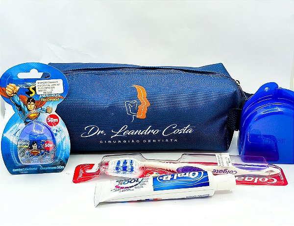 Necessaire box com alça - brinde Corporativo (10 unds)