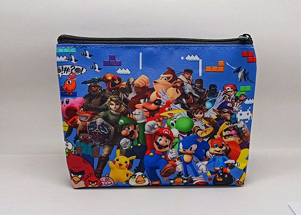 Necessaire Tematica Gamer- modelo tradicional (10 Unds)