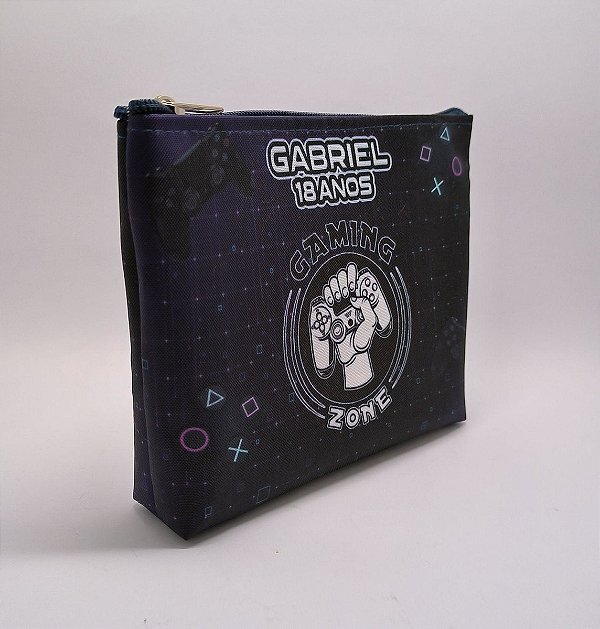 Necessaire Tematica Gamer- modelo tradicional (10 Unds)