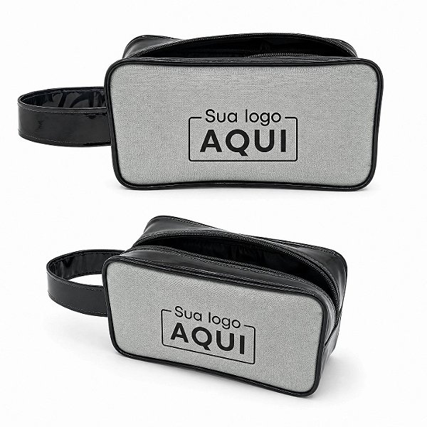 Estojo Necessaire Personalizado para Brinde Corporativo e Eventos - 22cm