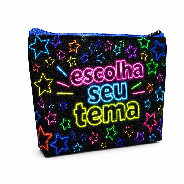 Necessaire Personalizada Infantil e Corporativa 20x15cm (Qualquer Tema)