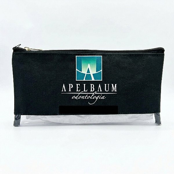 Necessaire Personalizada Nylon + Pvc 25 cmx 15 cm - Centenas de Cores