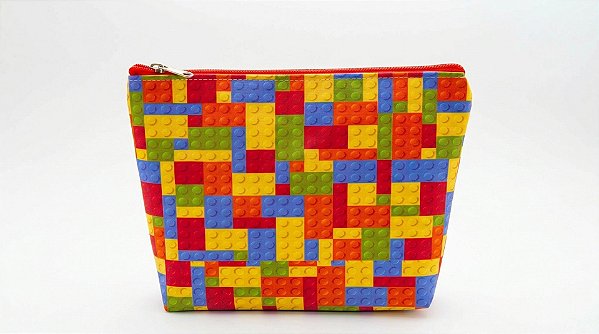 Necessaire Personalizada Infantil 20x15cm Lego