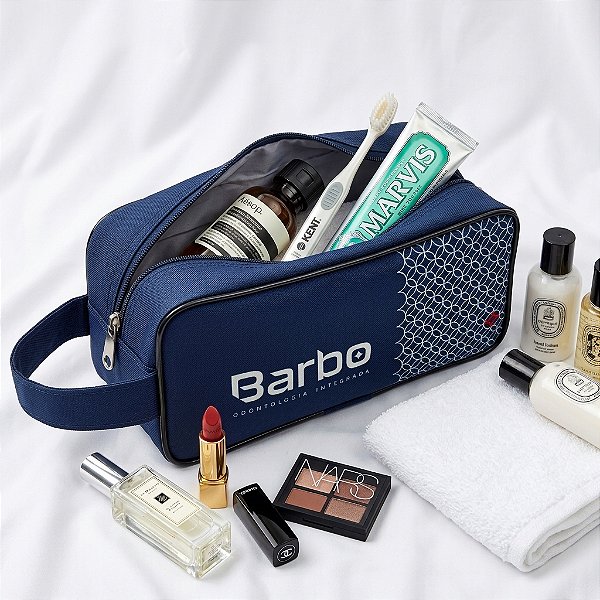 Estojo Necessaire Personalizado para Brinde Corporativo e Eventos - 22cm