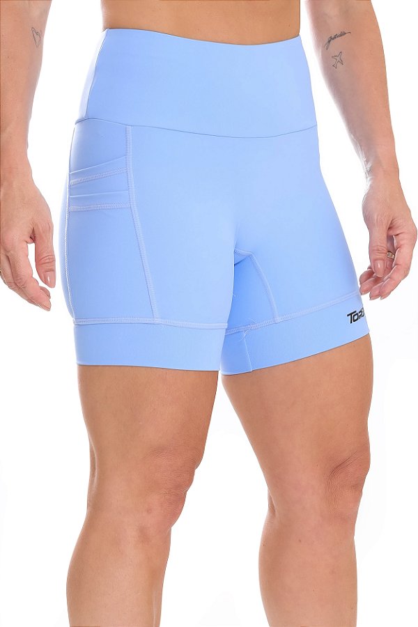 Short Feminino Multi Bolsos Sky