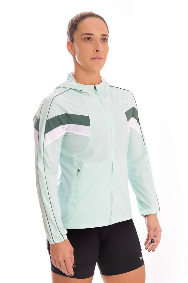 CORTA VENTO FEMININO VERDE